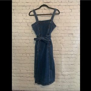 JCrew Denim Midi Dress